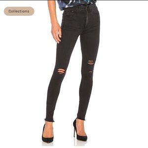 Rag & Bone High Rise Skinny in Night